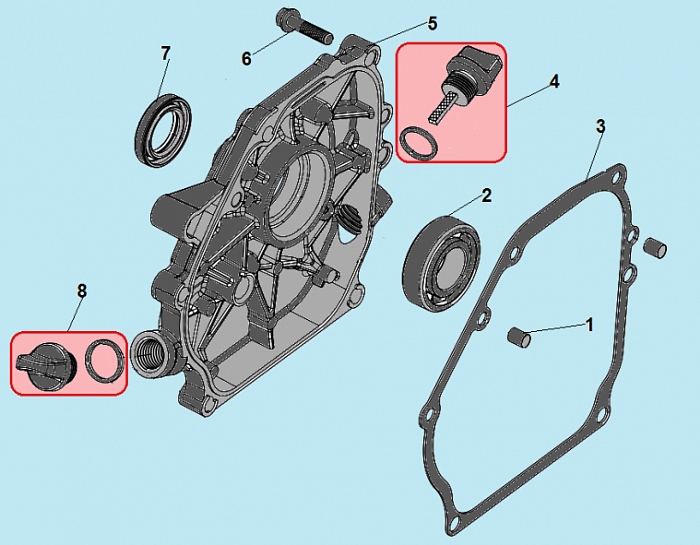 8 КРЫШКА КУЛЬТИВАТОР CHAMPION ВC7712