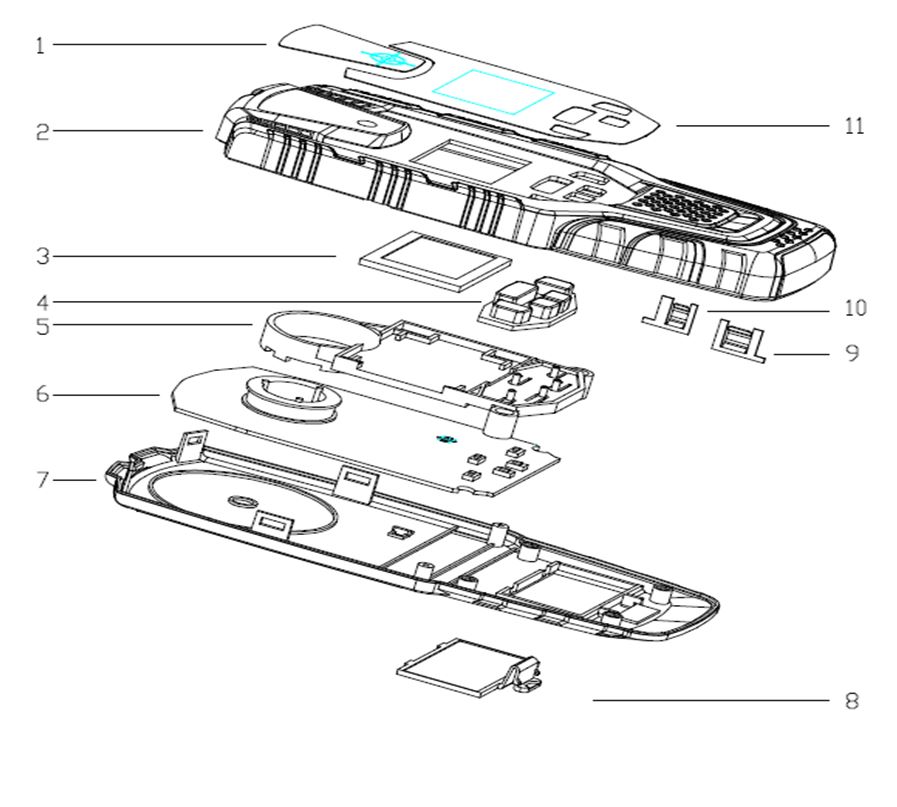 ЗАПЧАСТИ ДЛЯ ДЕТЕКТОРА ELITECH Д 100 (2019 ГОД)