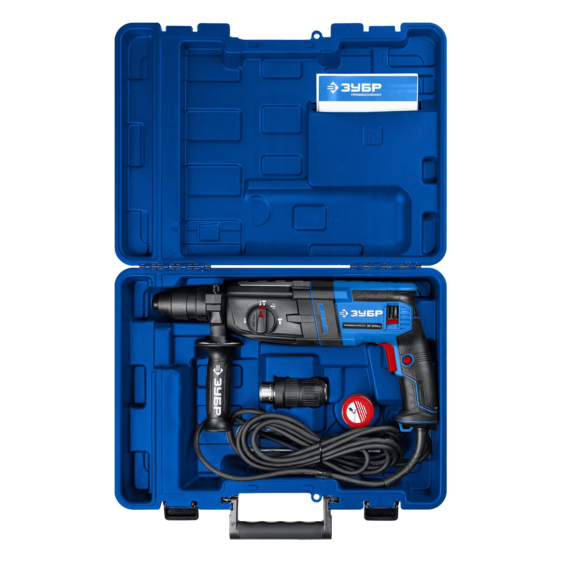 Перфоратор SDS-plus с металлическим редуктором ЗП-2890 мс