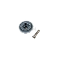 Уплотнительное кольцо + втулка + крепежный винт для шнека мясорубок Philips 996510077636