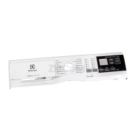 Крышка панели управления и дозатора для стиральных машин Electrolux 140131633020